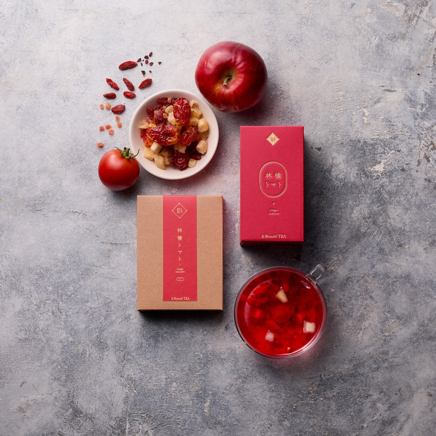 It Beauté TEA 林檎トマト